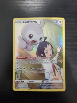 2022 Pokemon Castform TG11/TG30 Swsh11: Lost Origin Trainer Gallery Holo - Image 1