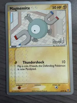 Pokemon TCG Magnemite 63/97 World Championship 2004 LP - Image 1