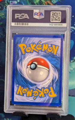 2005 Pokemon Vaporeon 19/115 Holo Rare EX Unseen Forces Near Mint PSA 7 - Image 2