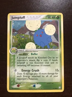 Jumpluff 11/109 Rare Holo Pokemon TCG EX Team Rocket Returns HP - Image 1