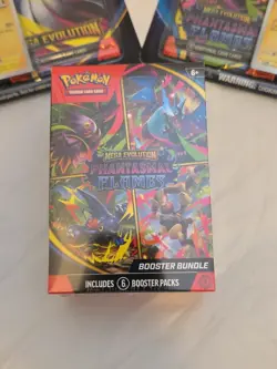 Pokemon Mega Evolution Phantasmal Flames Booster Bundle And 2x 2-Pack Blisters - Image 2