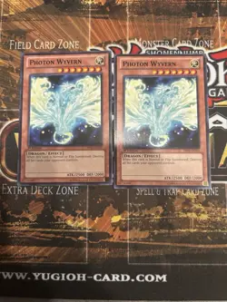 Yu-Gi-Oh! Photon Wyvern X2 NM Black Rare 1st Edition - Image 1