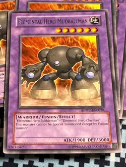 YUGIOH! Konami Replacement Redemption Elemental HERO Mudballman MDP2-EN002K LP - Image 1