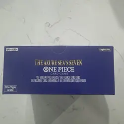 One Piece The Azure Sea's Seven Booster Box English - EMPTY NO CARDS - Image 2
