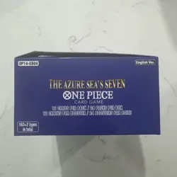 One Piece The Azure Sea's Seven Booster Box English - EMPTY NO CARDS - Image 3