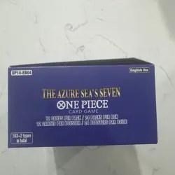 One Piece The Azure Sea's Seven Booster Box English - EMPTY NO CARDS - Image 5