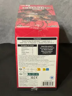 One Piece CCG Shanks Red 6 Starter Deck Box ST-23 Factory Sealed New BANDAI - Image 3