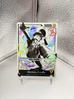 Monkey.D.Luffy 001 Parallel Starter Deck 29 Egghead Foil Bonus Pack Promo ST29-0 - Image 1