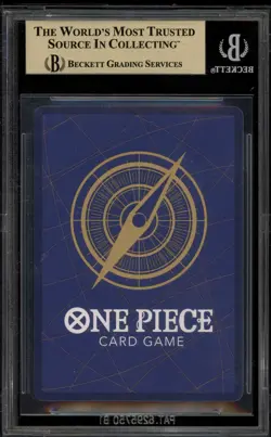One Piece CCG Trafalgar Law Best Premium Booster Full Art Foil ST03-008 BGS 9.5 - Image 2