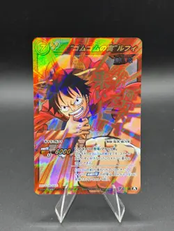 Monkey D. Luffy V OP 01 Tournament Promo Miracle Battle One Piece Bandai Japan - Image 1