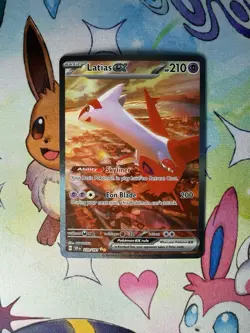 Pokemon TCG Latias Ex Special Illustration Rare Surging Sparks 239/191 NM - Image 2