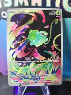 Pokemon TCG Bulbasaur Full Art 133/132 Mega Evolutions Non Promo - Image 1