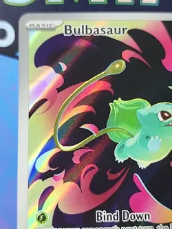 Pokemon TCG Bulbasaur Full Art 133/132 Mega Evolutions Non Promo - Image 2