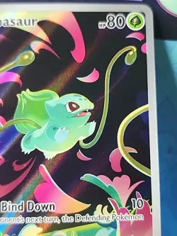 Pokemon TCG Bulbasaur Full Art 133/132 Mega Evolutions Non Promo - Image 3