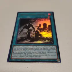 x1 Ancient Gear Advance - MP25-EN194 - Ultra Rare - 1st Edition Yu-Gi-Oh! M/NM - Image 1