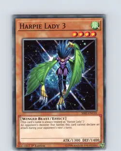 Yu-Gi-Oh TCG Harpie Lady 3 SS02-ENC03 1st Edition Regular Common Card NM - Image 1
