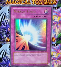 Yugioh Mirror Force Metal Raiders Ultra Rare MRD-138 Original Print 2002 - Image 5