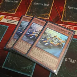 Yu-Gi-Oh 3 x AP02-EN005 Geargiaccelerator Super Rare Unlimited Lightly Played LP - Image 2