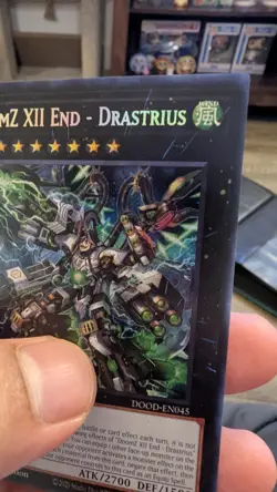 DoomZ XII End - Drastrius - DOOD-EN045 - 1st Edition - Secret Rare - NM - Yugioh - Image 4