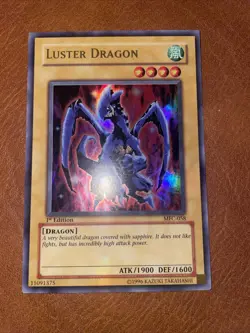 Yu-Gi-Oh! TCG Luster Dragon Magician's Force MFC-058 1st Edition Ultra Rare - Image 1