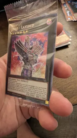 Yugioh - Jinzo - Layered DLCS-EN149 Limited Edition Secret Rare Sealed NM - Image 3
