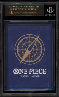 One Piece CCG Boeuf Burst Legacy/Master Alt Art OP12-060 BGS 10 BLACK LABEL - Image 2