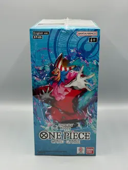 One Piece CCG Buggy Blue 6 Starter Deck Box ST-25 Sealed New BANDAI - Image 1