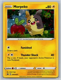 SWSH: Sword & Shield Promo Cards #SWSH031 Morpeko - Image 1