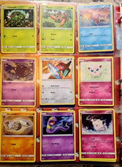 Pokemon TCG Mixed Card Lot with Pokedex Binder - Pikachu, Machoke, Electabuzz - Image 3