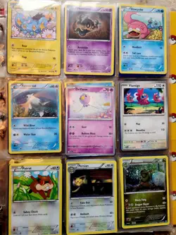 Pokemon TCG Mixed Card Lot with Pokedex Binder - Pikachu, Machoke, Electabuzz - Image 4