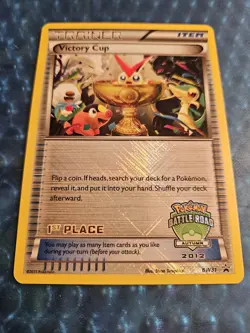Pokemon Victory Cup BW31 Battle Road Spring 2012 1st Place Promo Card NM - Image 2