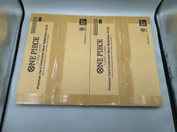 x4 One Piece CCG Premium Card Collection Best Selection Vol 3 Sealed New ENGLISH - Image 2