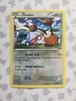 Doduo 116/162 Reverse Holo XY BREAKthrough Pokemon Tcg Card NM +🎁 - Image 1