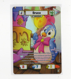 Foil - Neopets Battledome TCG 25th Anniversary Bruce Card - Image 1