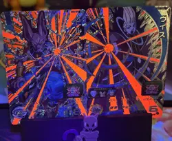 DRAGON BALL Z DBZ DBS HEROES CARD PRISM CP SH2-CP3 & SH2-CP4 Black Light - Image 2