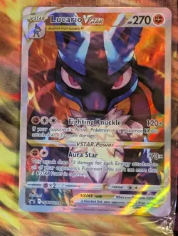 Lucario VSTAR SWSH291 SWSH: Sword & Shield Promo Cards Holo Sealed - Image 1