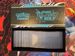 Mega Evolutions Bulk in Black Bolt ETB Box All Cards NM/M Pack Fresh - Image 2