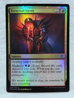 Terminal Agony 215/303 Foil Modern Horizons 2 Magic: The Gathering - Image 1
