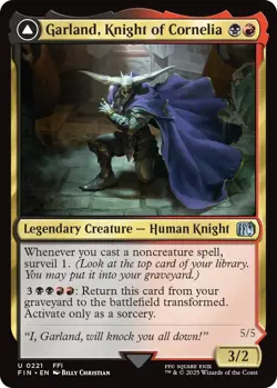 Garland, Knight of Cornelia // Chaos, the Endless [FINAL FANTASY] Magic MTG - Image 1