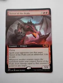 Terror of the Peaks (Extended Art) Core Set 2021 Foil - Image 1