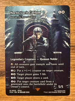 Magic MTG Final Fantasy Noctis Lucis Caelum #23 *NON-FOIL* Through The Ages Rare - Image 1