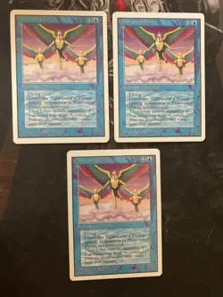 *** UNLIMITED Phantasmal Forces x3 *** EX-NM Clean! - DUTY FREE - Magic MtG - Image 1