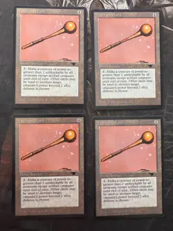 *** ANTIQUITIES Tawnos's Wand x4 *** NM Clean! - DUTY FREE MtG Magic - Image 1