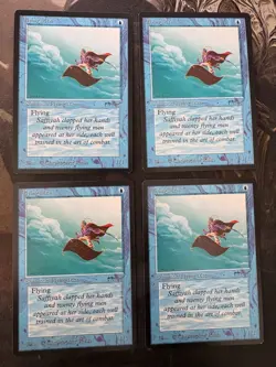 *** ARABIAN NIGHTS Flying Men x4 *** NM-Mint Beauty! - DUTYFREE - MtG Magic - Image 1