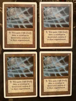 *** UNLIMITED Soul Net x4 *** LP Light Play - DUTY FREE - Magic MtG - Image 1