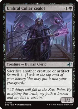 Umbral Collar Zealot - EOE 0123 - NM - MTG Magic - Image 1