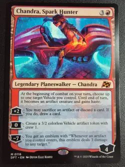 MTG Chandra, Spark Hunter; NM/Unplayed; Aetherdrift - Image 1
