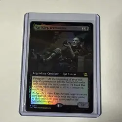 MTG Rat King, Verminister (Extended Art) Teenage Mutant Ninja Turtles Foil - Image 1