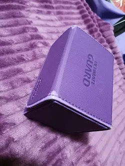 Ultimate Guard Sidewinder 80+ Purple Xenoskin Used Magic the Gathering Deck Box - Image 3