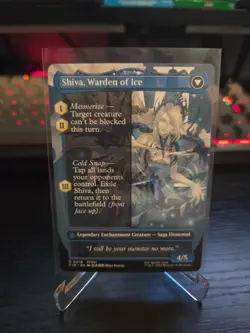 Jill, Shiva's Dominant R0378 (Borderless) Magic The Gathering Final Fantasy NM - Image 2